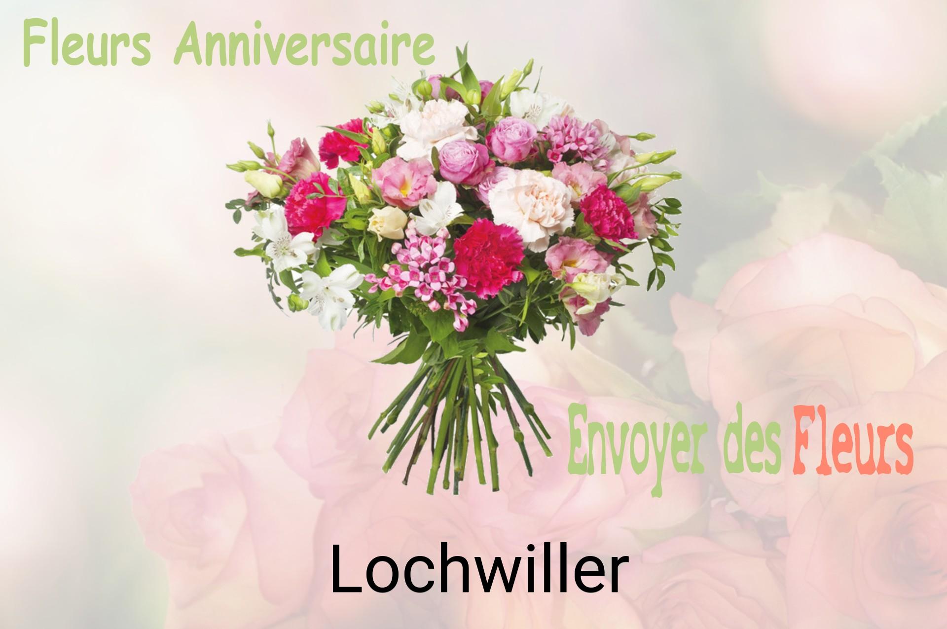 Bouquet de fleurs d’anniversaire livré à Lochwiller