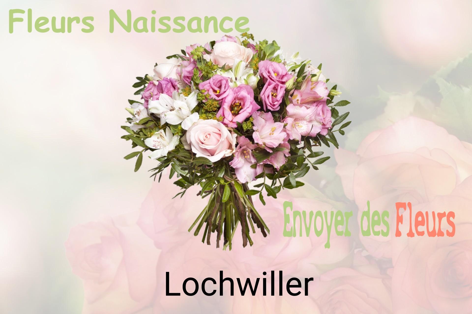 Bouquet de fleurs de naissance livré à Lochwiller
