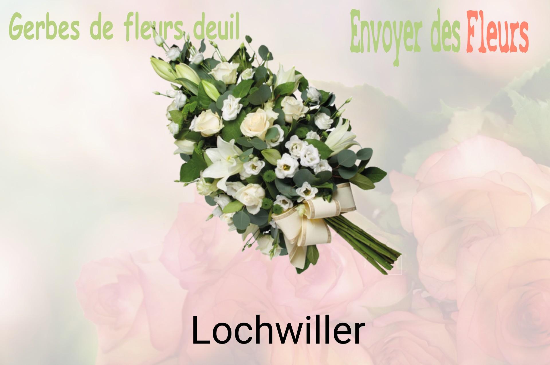 Gerbe de fleurs de deuil livrée à Lochwiller
